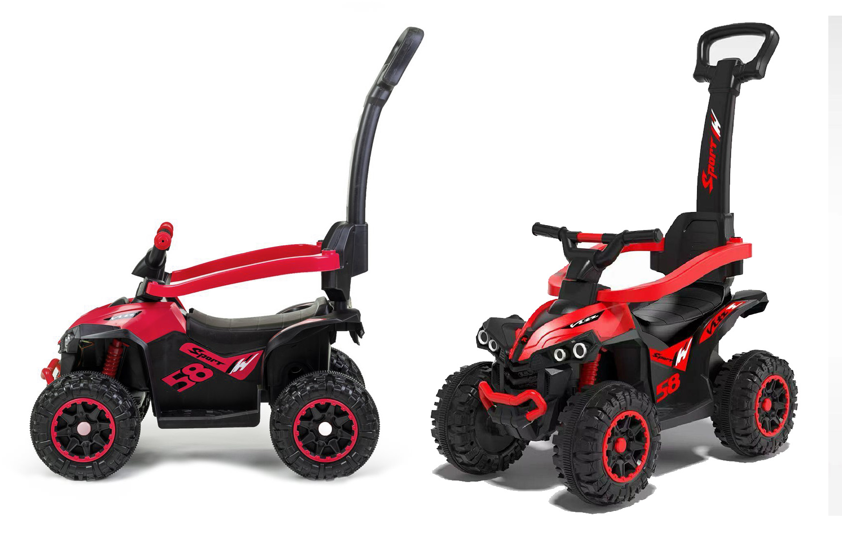 quad mega czerwony 